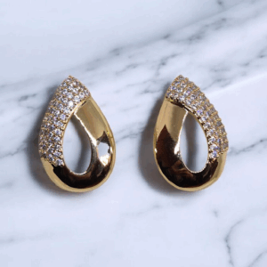 Brinco Gota Cravejada