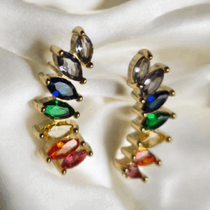 Ear Cuff Zirconias Color